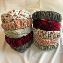 Load image into Gallery viewer, Houndstooth Twill Headbands