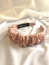 Load image into Gallery viewer, Blush and White Dots Headbands