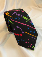 Load image into Gallery viewer, Boy’s Necktie in Paint Splatter