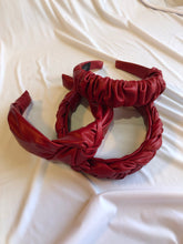 Load image into Gallery viewer, Red Pleather Headband