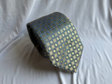 Load image into Gallery viewer, 2 LEFT | Men’s Necktie in Blue and Gold Tile