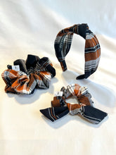 Load image into Gallery viewer, Cinnamon Plaid Headband | Fall Plaid Headband