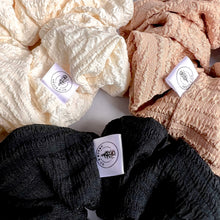Load image into Gallery viewer, Textured Crinkle Extra Large Scrunchies | Neutral Scrunchies