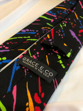 Load image into Gallery viewer, Boy’s Necktie in Paint Splatter