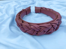 Load image into Gallery viewer, Pleather Headband in Spice // LIMITED