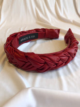 Load image into Gallery viewer, Red Pleather Headband