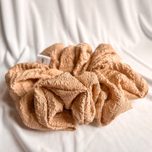 Load image into Gallery viewer, Textured Crinkle Extra Large Scrunchies | Neutral Scrunchies