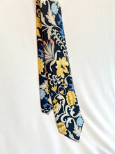 Load image into Gallery viewer, Limited | Men’s Necktie in Blue and Yellow Floral
