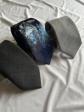 Load image into Gallery viewer, LIMITED Men’s Necktie in Steel Gray
