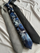 Load image into Gallery viewer, LIMITED Men’s Necktie in Steel Gray
