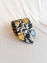 Load image into Gallery viewer, Limited | Men’s Necktie in Blue and Yellow Floral
