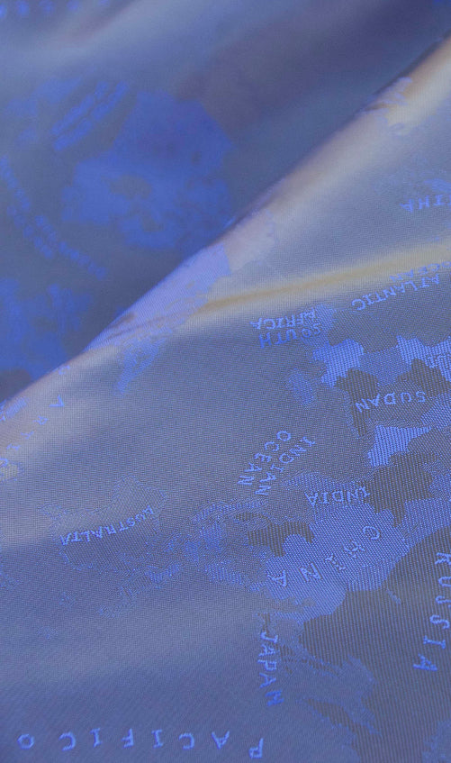 CUSTOM for Sarah | Boy’s Navy Atlas Necktie | 53” length