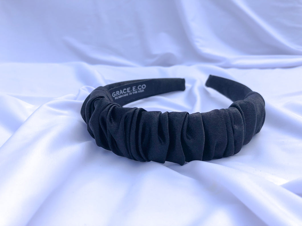 Satin Scrunchie Headbands