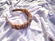 Load image into Gallery viewer, Metallic Glitter Scrunchie Headband
