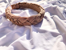 Load image into Gallery viewer, Metallic Glitter Scrunchie Headband
