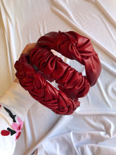 Load image into Gallery viewer, Red Pleather Headband
